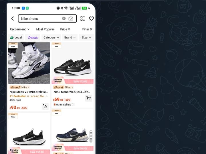 MobileClaw shopping agent example